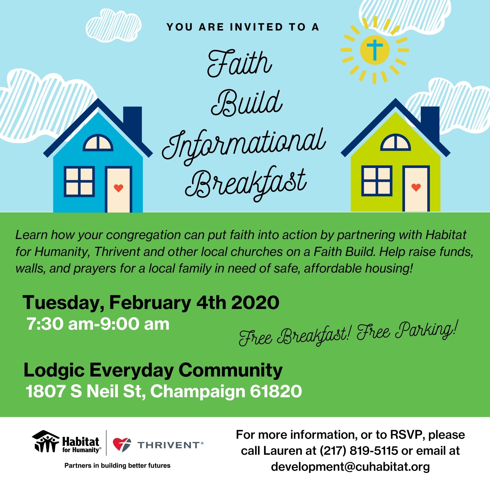 Thrivent Build Invite | Habitat For Humanity of Champaign County