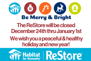 ReStore holiday hours